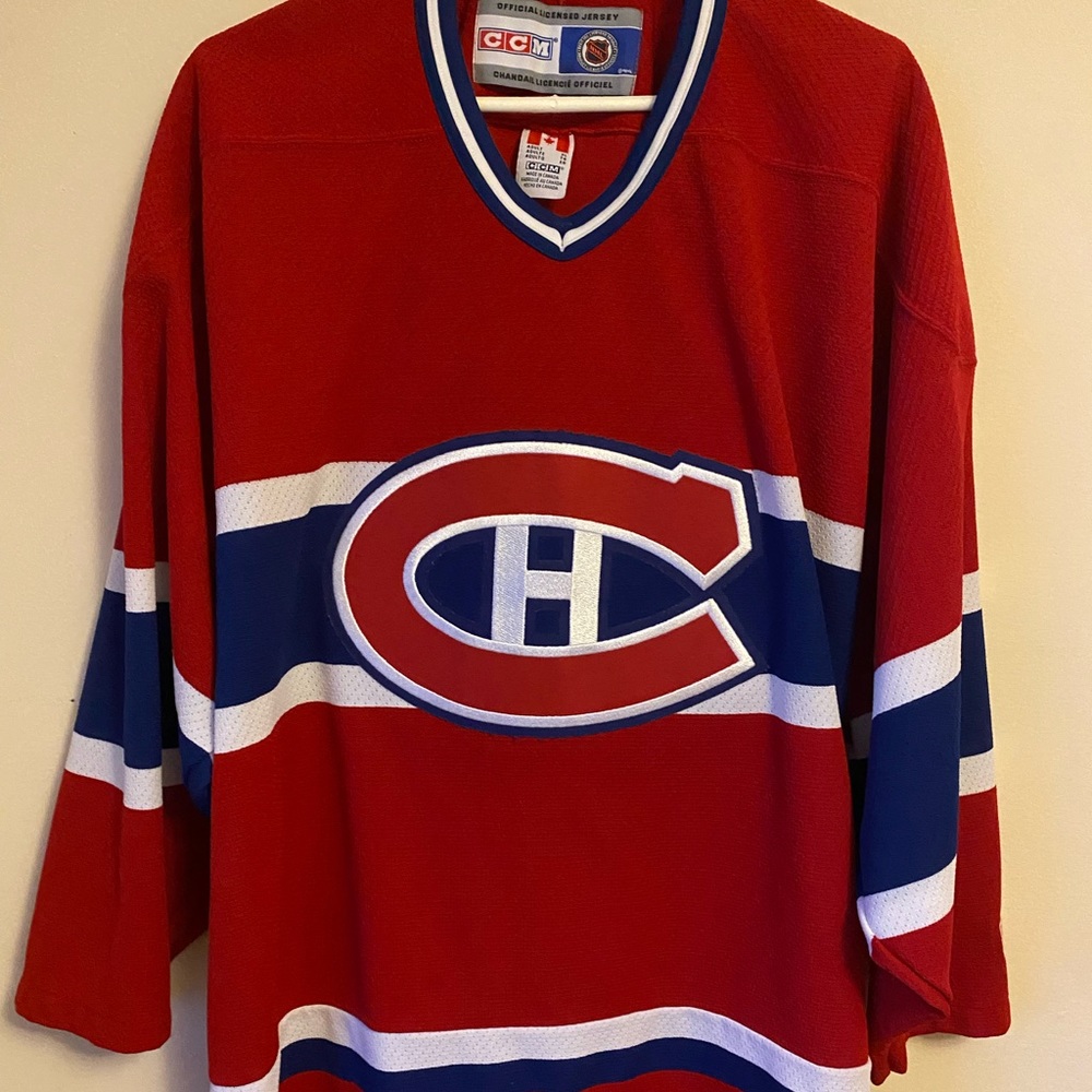 Montreal Canadiens NHL CCM hockey jersey